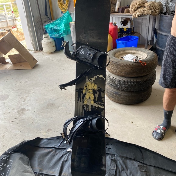 Burton Snowboard Boots & Board - Picture 4 of 5